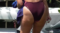 big ass onepiece swimsuit